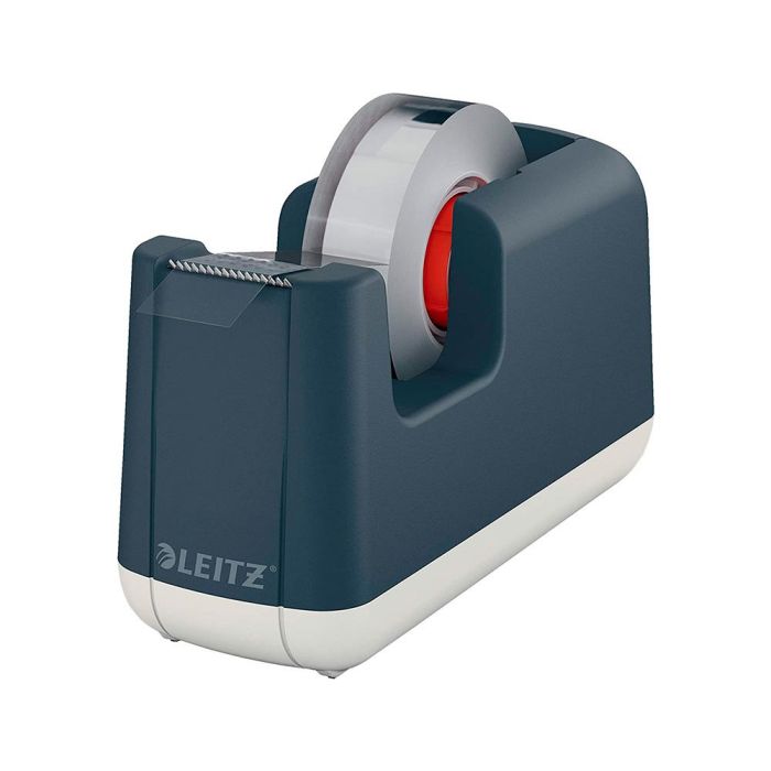 Portarrollo Sobremesa Leitz Cosy Plastico Para Cintas 33 Mt Color Gris 1