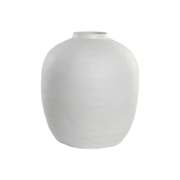 Jarron Urban DKD Home Decor Blanco 40 x 44 x 40 cm 1 Jarron Urban DKD Home Decor Blanco 40 x 44 x 40 cm 1