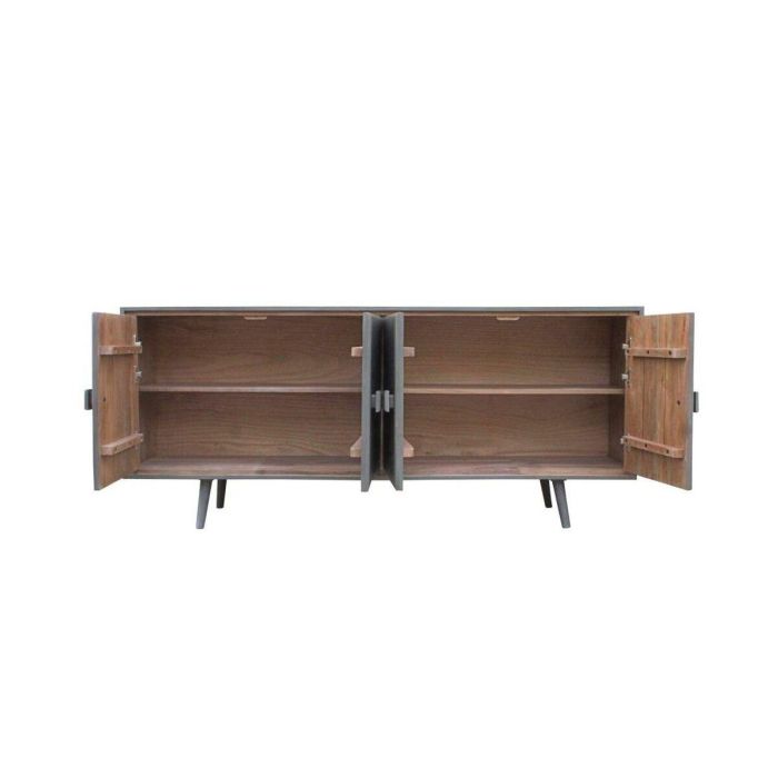Aparador DKD Home Decor Gris oscuro Madera 177 x 38 x 75 cm 6 Aparador DKD Home Decor Gris oscuro Madera 177 x 38 x 75 cm 6