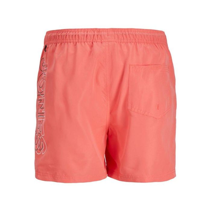 Bañador Hombre Jack & Jones Double Logo Coral 1 Bañador Hombre Jack & Jones Double Logo Coral 1