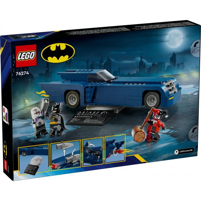 LEGO 76274 Super Heroes DC Batman con el Batmóvil contra Harley Quinn y Mr. Freeze 10 LEGO 76274 Super Heroes DC Batman con el Batmóvil contra Harley Quinn y Mr. Freeze 10