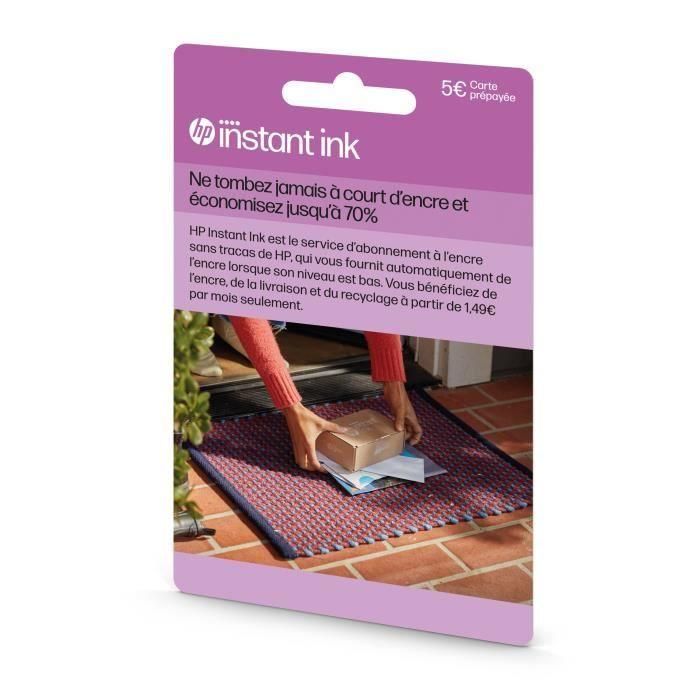 HP HP0197961617764 Tarjeta Prepago Instant Ink Suscripción Entrega Cartuchos Originales 1 HP HP0197961617764 Tarjeta Prepago Instant Ink Suscripción Entrega Cartuchos Originales 1