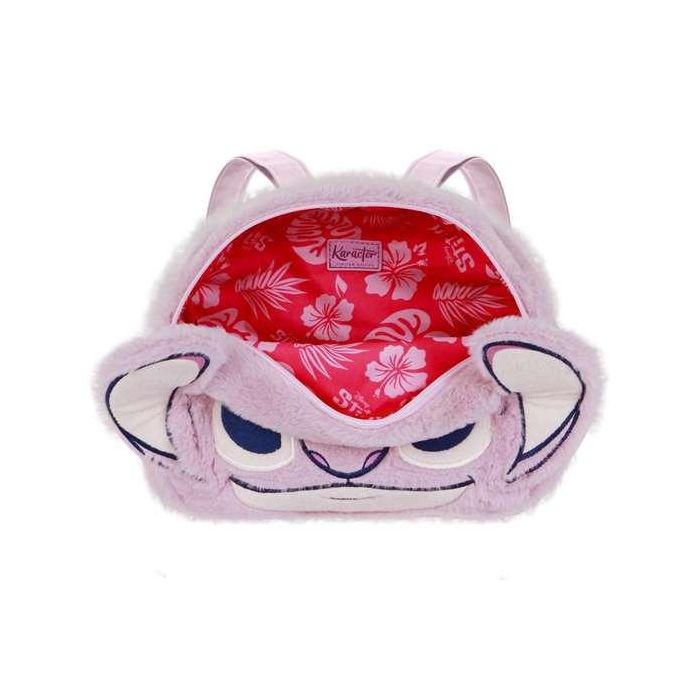 Karactermania Angel Mochila Plush Face Heart Rosa 20x25x12cm 3