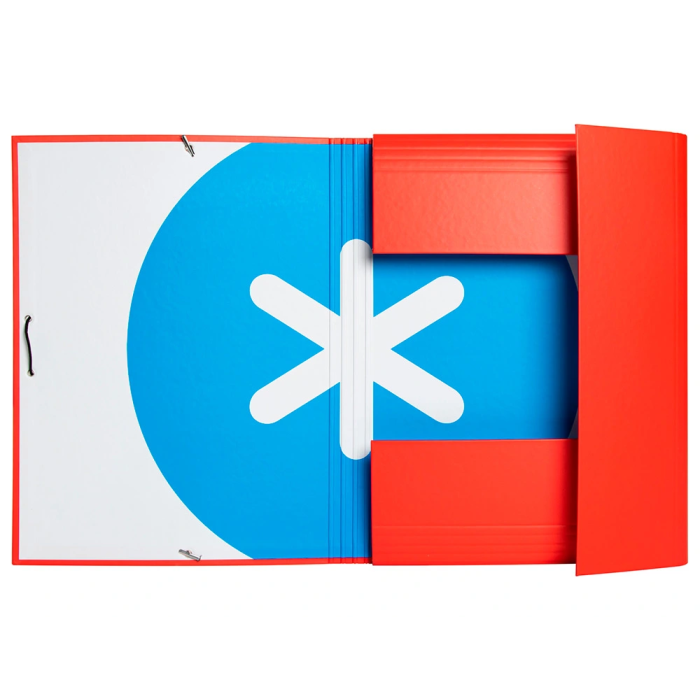 Antartik Carpeta de Gomas Tres Solapas Cartón Forrado A4 Colores Surtidos con Cierre de Gomas 6 Antartik Carpeta de Gomas Tres Solapas Cartón Forrado A4 Colores Surtidos con Cierre de Gomas 6