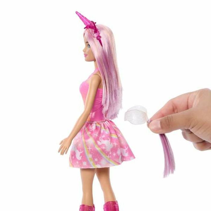 Barbie Muñeca Unicornio con Look de Colores Brillantes - Modelos Surtidos Aleatoriamente, Edad Mínima 3 Años 3