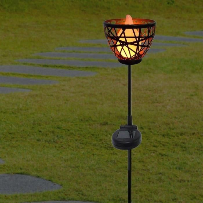 Linterna solar de metal para pegar - LUMISKY - BLOSSOM - Al. 84,5 cm - LED blanco cálido 1 Linterna solar de metal para pegar - LUMISKY - BLOSSOM - Al. 84,5 cm - LED blanco cálido 1