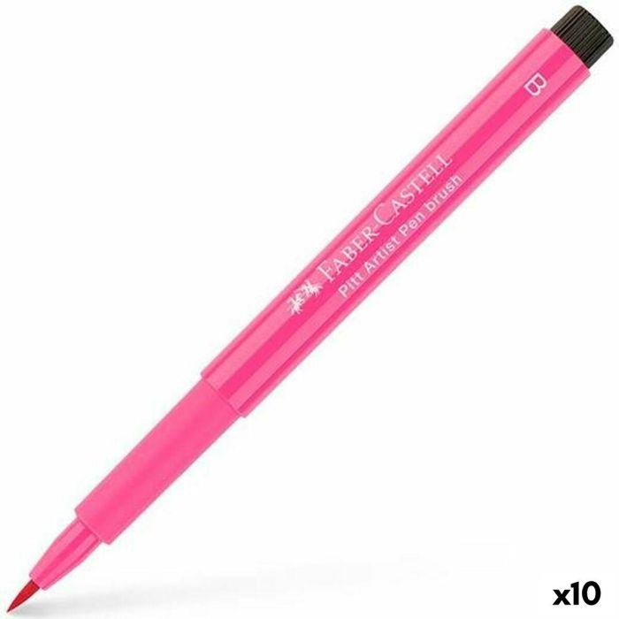 Rotuladores Faber-Castell Pitt Artist Rosa claro (10 Unidades) Rotuladores Faber-Castell Pitt Artist Rosa claro (10 Unidades)