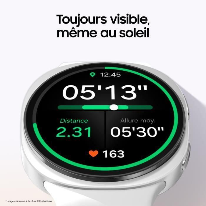 Samsung Galaxy Watch8 - Reloj inteligente con Bluetooth (44 mm, plateado) 3 Samsung Galaxy Watch8 - Reloj inteligente con Bluetooth (44 mm, plateado) 3