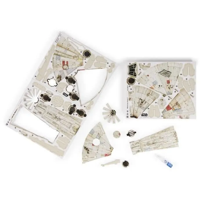 Spin Master HALCÓN MILENARIO Modelo 4D para construir SPI6069815 48 cm 2