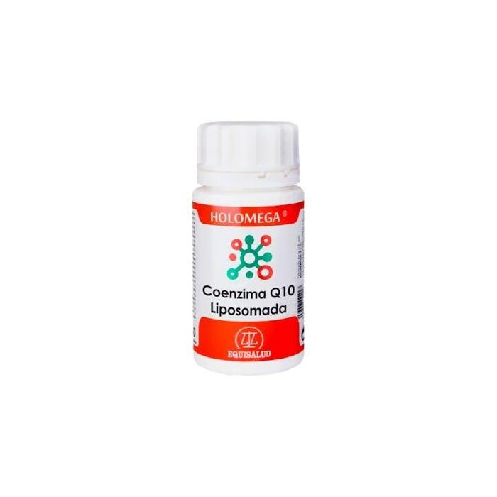 Holomega Coenzima Q10 Liposomada 50 Cápsulas, fórmula biológica muy biodisponible de rápida penetración