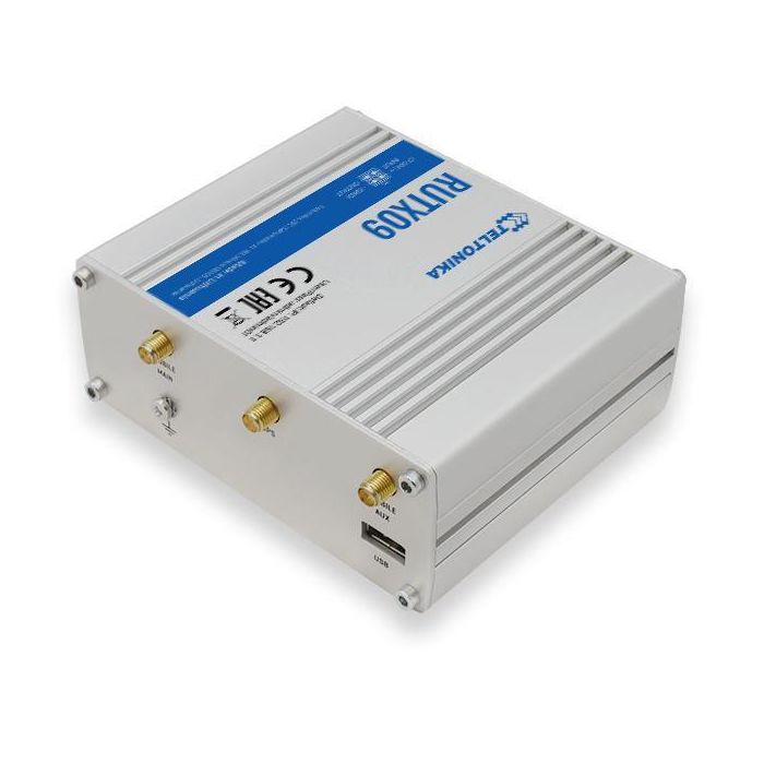 Teltonika RUTX09 Router Industrial LTE Cat6 Gigabit Ethernet WAN Ranura SIM 2 Teltonika RUTX09 Router Industrial LTE Cat6 Gigabit Ethernet WAN Ranura SIM 2