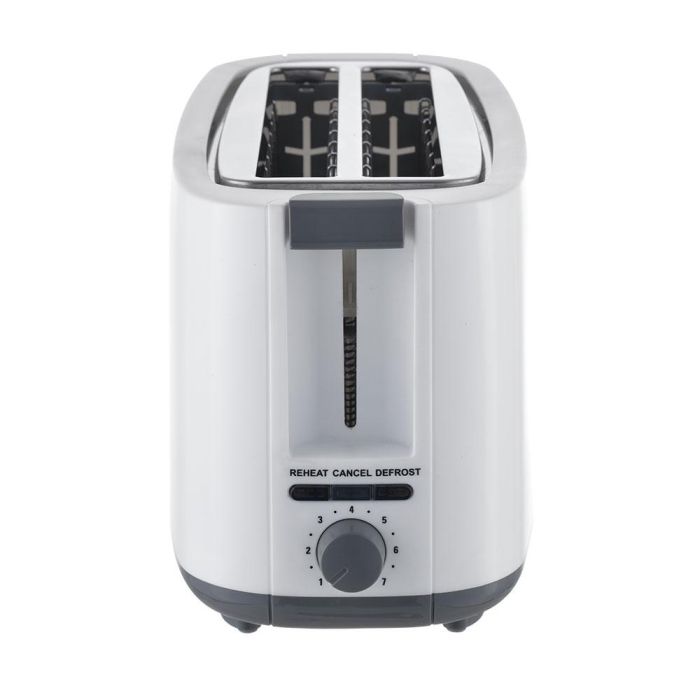Tostadora EDM 07799 White Design 1400 W Doble ranura 2 Tostadora EDM 07799 White Design 1400 W Doble ranura 2