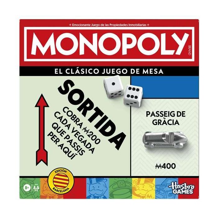 Monopoly Classic Refresh Barcelona G0009B Hasbro 2 Monopoly Classic Refresh Barcelona G0009B Hasbro 2