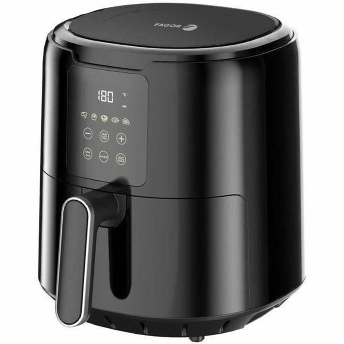 Fagor FG4210 Freidora sin aceite Airfryer 4,2 L 1300 W con Pantalla táctil, 5 preajustes de cocción y Temporizador Negra 3 Fagor FG4210 Freidora sin aceite Airfryer 4,2 L 1300 W con Pantalla táctil, 5 preajustes de cocción y Temporizador Negra 3