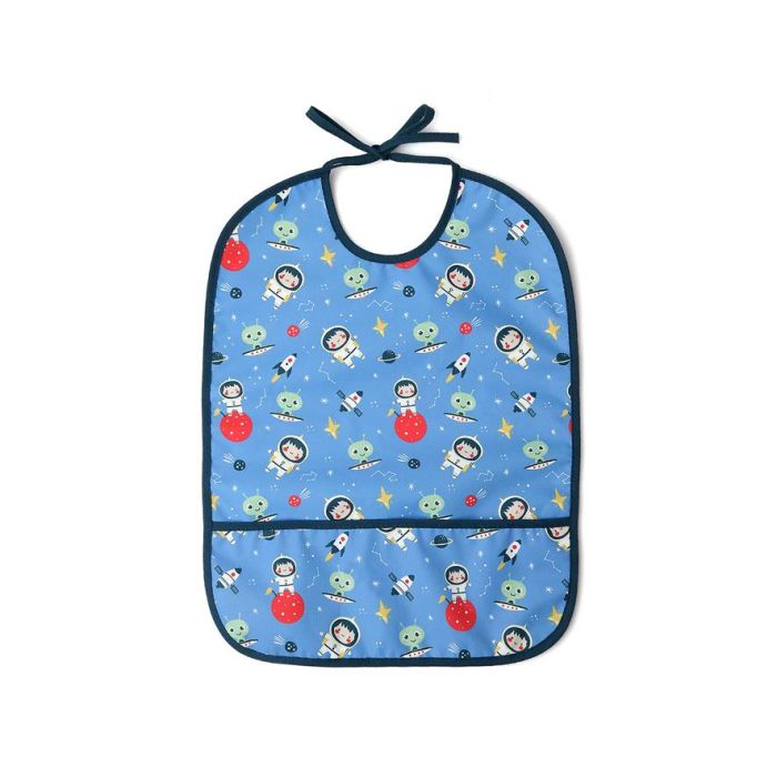 Babero Impermeable Azul 1 Babero Impermeable Azul 1