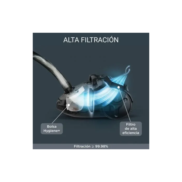 Aspiradora con Bolsa Rowenta RO3969EA 3L 750W Easy Brush Rojo Morado Violeta 2000 W 750 W