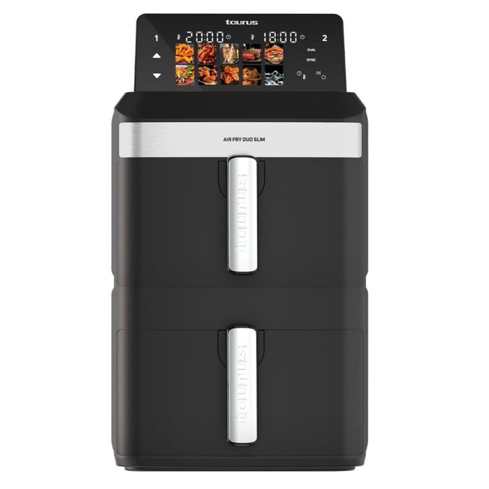 Freidora de Aire Taurus DUO SLIM AF2602 13 L 0 Freidora de Aire Taurus DUO SLIM AF2602 13 L 0
