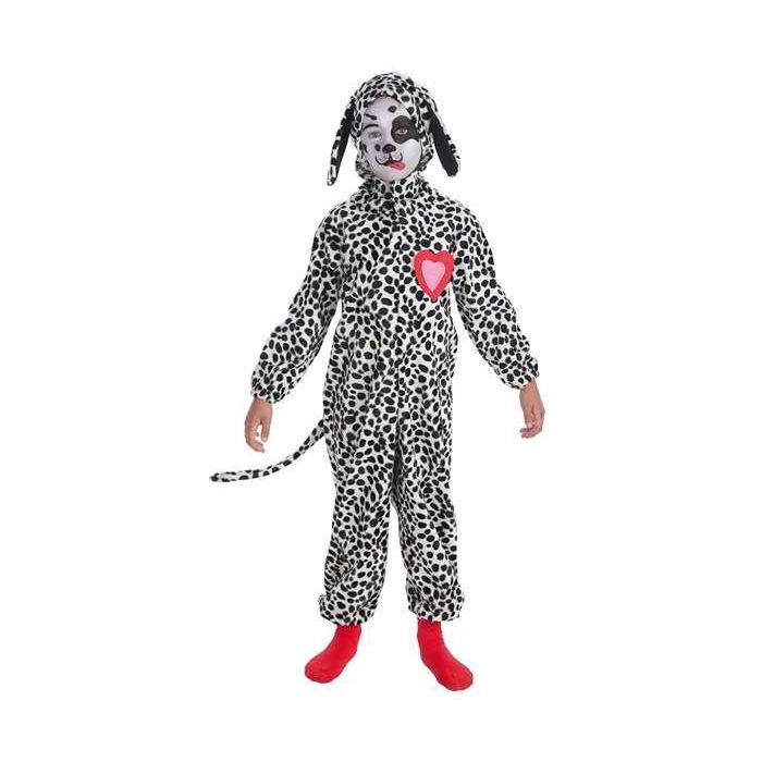 Disfraz infantil dálmata corazón talla 4 (7-9 años) Disfraz infantil dálmata corazón talla 4 (7-9 años)