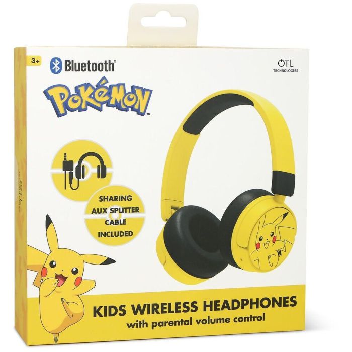 Auriculares infantiles Pikachu Pokemon 6