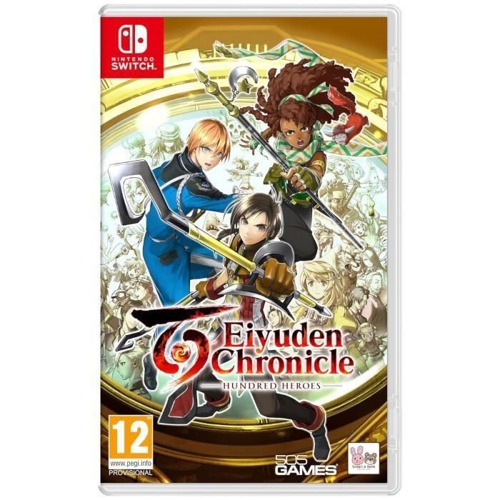 Just For Games 8023171047362 Eiyuden Chronicle Cien Héroes - Juego para Nintendo Switch Just For Games 8023171047362 Eiyuden Chronicle Cien Héroes - Juego para Nintendo Switch