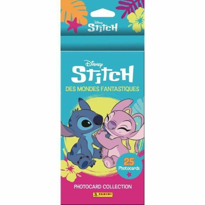 Panini PAN8051708025576 Blister Stitch Photocards, 4 fundas + 1 gratis, 25 tarjetas