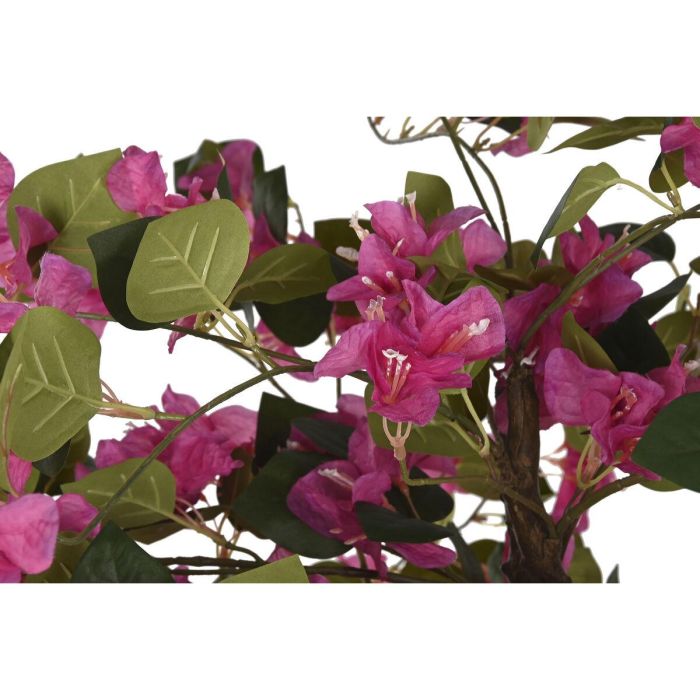 DKD Home Decor Planta Artificial Decorativa Buganvilla Fucsia de PE de 150 cm de Alto y 80x80 cm de Ancho. Colores Natural y Verde. 3