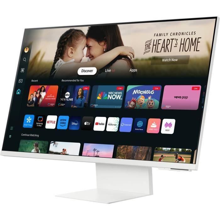 Monitor inteligente SAMSUNG LS32DM801UUXEN 32p UHD VA 60Hz M8 4ms Blanco HDMI 2 Monitor inteligente SAMSUNG LS32DM801UUXEN 32p UHD VA 60Hz M8 4ms Blanco HDMI 2