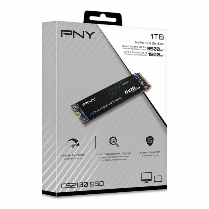 PNY DISCO DURO M2 SSD CS2130 Series PCIe NVMe 1TB 1 PNY DISCO DURO M2 SSD CS2130 Series PCIe NVMe 1TB 1