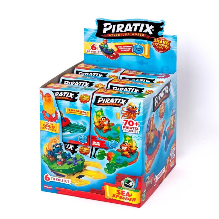 Exp. 12 Piratix Shark Treasure Sea Speeders Ppx2D412In00