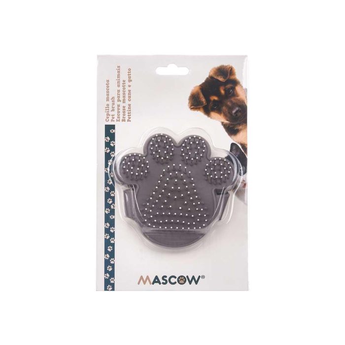 Cepillo Puas Huella Metalico Gris Mascow 10X10CM (24 Unidades) 2 Cepillo Puas Huella Metalico Gris Mascow 10X10CM (24 Unidades) 2