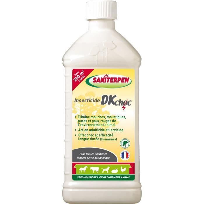 Insecticida SANITERPEN concentrado DK - Para el tratamiento de viviendas y equipos de transporte para animales domésticos - 1 L