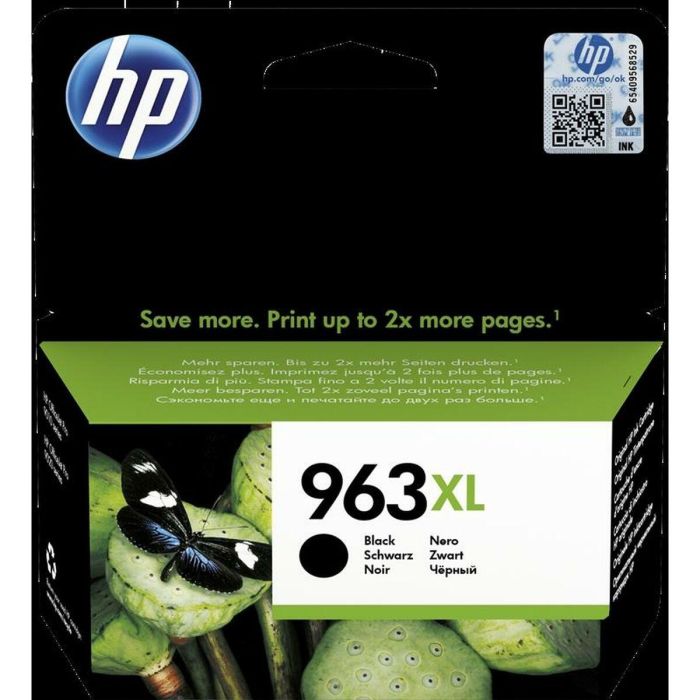 Cartucho de Tinta Original HP Officejet Pro All-in-One 9010,9012,9014,9015,9016,9019,9020,9022,9025 - Nº 963XL Negro (40 unidade 1 Cartucho de Tinta Original HP Officejet Pro All-in-One 9010,9012,9014,9015,9016,9019,9020,9022,9025 - Nº 963XL Negro (40 unidade 1