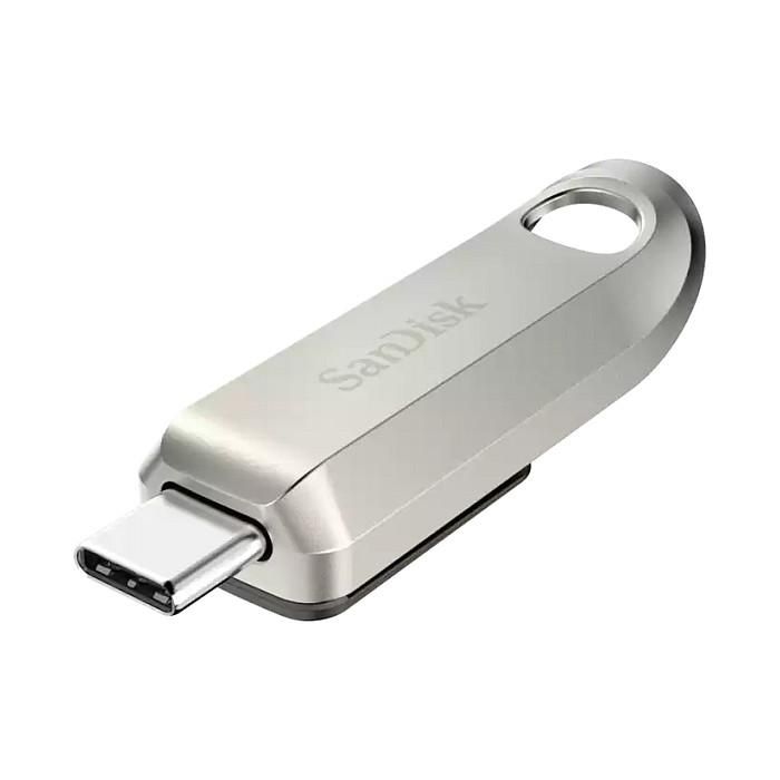 Sandisk SDCZ75-128G-G46 memoria USB Tipo-C 128GB USB 3.2 Gen 1 Plata 1