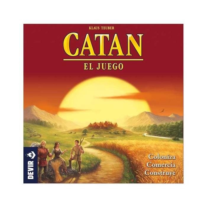 Devir Catan Juego de Mesa de Estrategia Original para 4 Jugadores | Coloniza la Isla con Astucia y Estrategia | Edición Español Surtidos 1 Devir Catan Juego de Mesa de Estrategia Original para 4 Jugadores | Coloniza la Isla con Astucia y Estrategia | Edición Español Surtidos 1