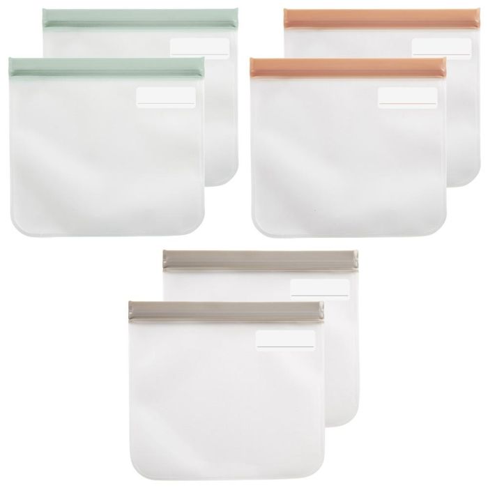 Day Juego de 2 Bolsas Conservar 23x21 con Cierre Zip Herméticas Reutilizables 2