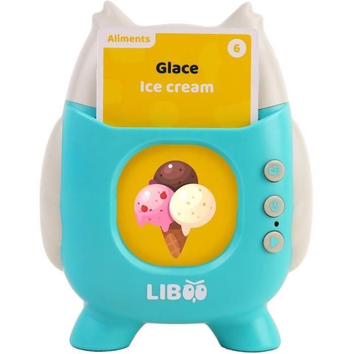 E-reader Liboo - JADE - Francés - Inglés - 240 Palabras - Juego Educativo - Pilas Incluidas - Vocabulario - Aprendizaje - Diseño Francés E-reader Liboo - JADE - Francés - Inglés - 240 Palabras - Juego Educativo - Pilas Incluidas - Vocabulario - Aprendizaje - Diseño Francés
