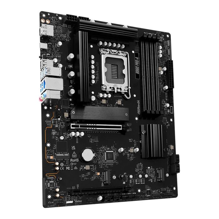 ASRock B860 Pro-A Placa Base ATX LGA 1851 DDR5 con HDMI/DP, Intel B860 Chipset para PC 4