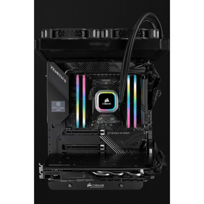 Corsair Vengeance RGB PRO 32GB (2x16GB) DDR4 3200MHz CL16 Memoria RAM Kit para PC/servidor, Negro 2
