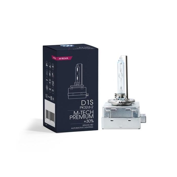 M-Tech MTECZMD1S43 Lámpara Xenón Premium D1S 4300K 35W con 30% más luz, Aprobación ECE M-Tech MTECZMD1S43 Lámpara Xenón Premium D1S 4300K 35W con 30% más luz, Aprobación ECE