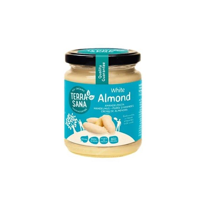 TERRASANA Crema Blanca de Almendra 500 gr Bio
