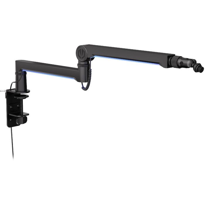 ENDORFY Mikrofonhalterung Broadcast Low Profile RGB Boom Arm (schwarz. fr Mikrofone bis 2kg. LED-Hintergrundbeleuchtung) 9