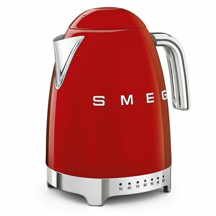 Hervidor Smeg KLF04RDEU 2400W Rojo 1,7 L 2 Hervidor Smeg KLF04RDEU 2400W Rojo 1,7 L 2