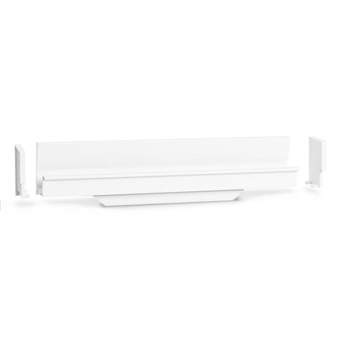 Tirador Embutir Modelo Hexxa Acabado Blanco Mate Acabado Negro Mate Viefe 1