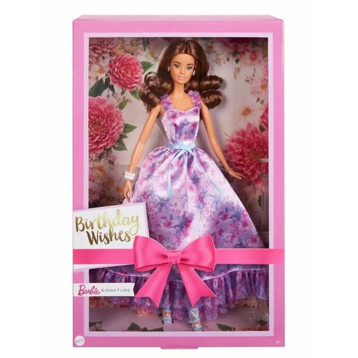 Mattel Barbie Muñeca Colección Signature Deseos de Cumpleaños Morena, Edad Mínima 5 Años, Sin Pilas 17 Mattel Barbie Muñeca Colección Signature Deseos de Cumpleaños Morena, Edad Mínima 5 Años, Sin Pilas 17