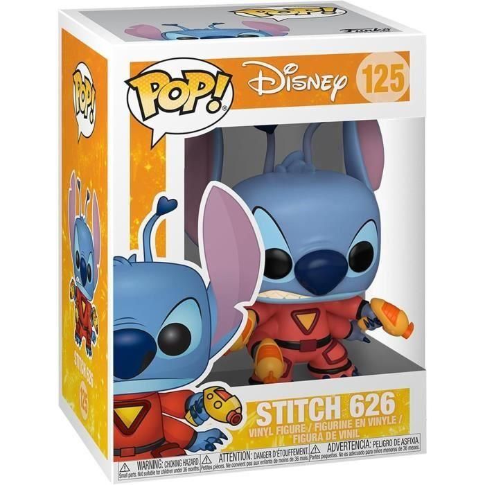 Funko FUN0849803046712 Pop! Figura de Disney Lilo & Stitch, Personaje Stitch, Nº 626 Funko FUN0849803046712 Pop! Figura de Disney Lilo & Stitch, Personaje Stitch, Nº 626
