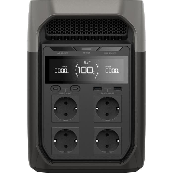 Central eléctrica portátil - EcoFlow - DELTA 3 - Batería LiFePO4 de 1024 Wh, varias potencias 3 Central eléctrica portátil - EcoFlow - DELTA 3 - Batería LiFePO4 de 1024 Wh, varias potencias 3