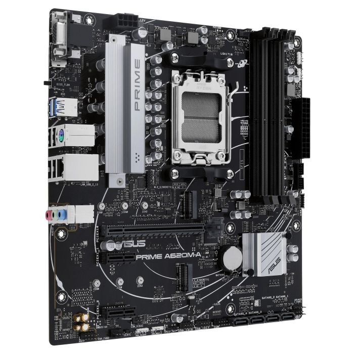 ASUS PRIME A620M-A-CSM Placa Base, Socket AM5, DDR5-SDRAM, Micro ATX 2