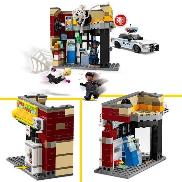 LEGO Marvel 76311 Spider-Verse: Miles Morales vs. The Smudge - Juego para niños de 9 años en adelante 2 LEGO Marvel 76311 Spider-Verse: Miles Morales vs. The Smudge - Juego para niños de 9 años en adelante 2