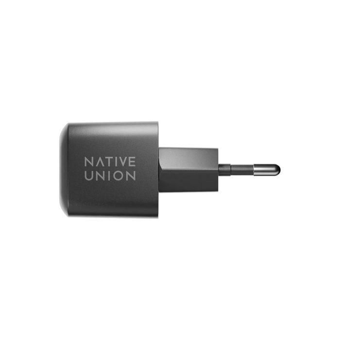 Native Union Fast Gan Charger 30W. Black. EU-V2 1 Native Union Fast Gan Charger 30W. Black. EU-V2 1
