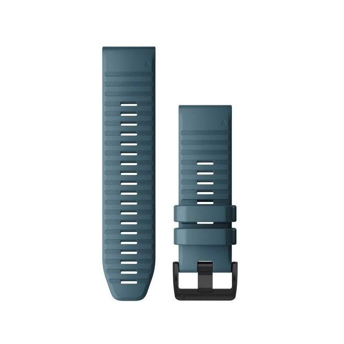 Garmin Ersatzarmband QuickFit 26mm Silikon Blau/Schiefergrau 0 Garmin Ersatzarmband QuickFit 26mm Silikon Blau/Schiefergrau 0